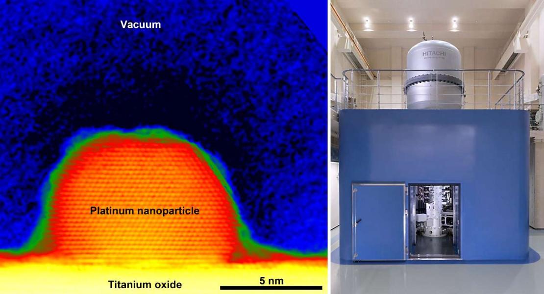 Contate le cariche elettriche in una singola nanoparticella