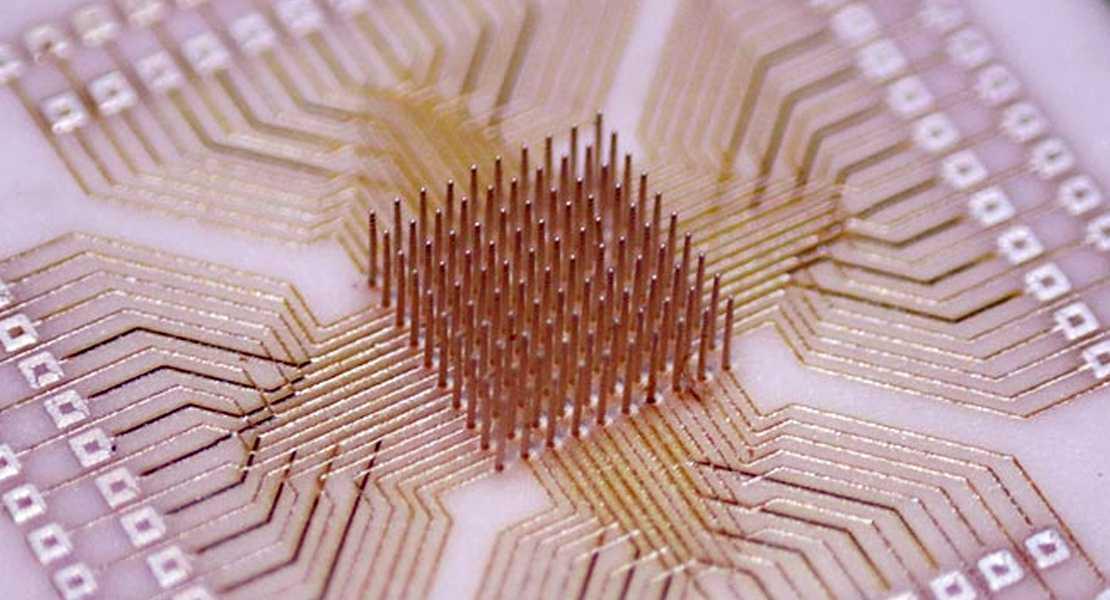 Microelettrodi per piattaforme di interfaccia computer cervello