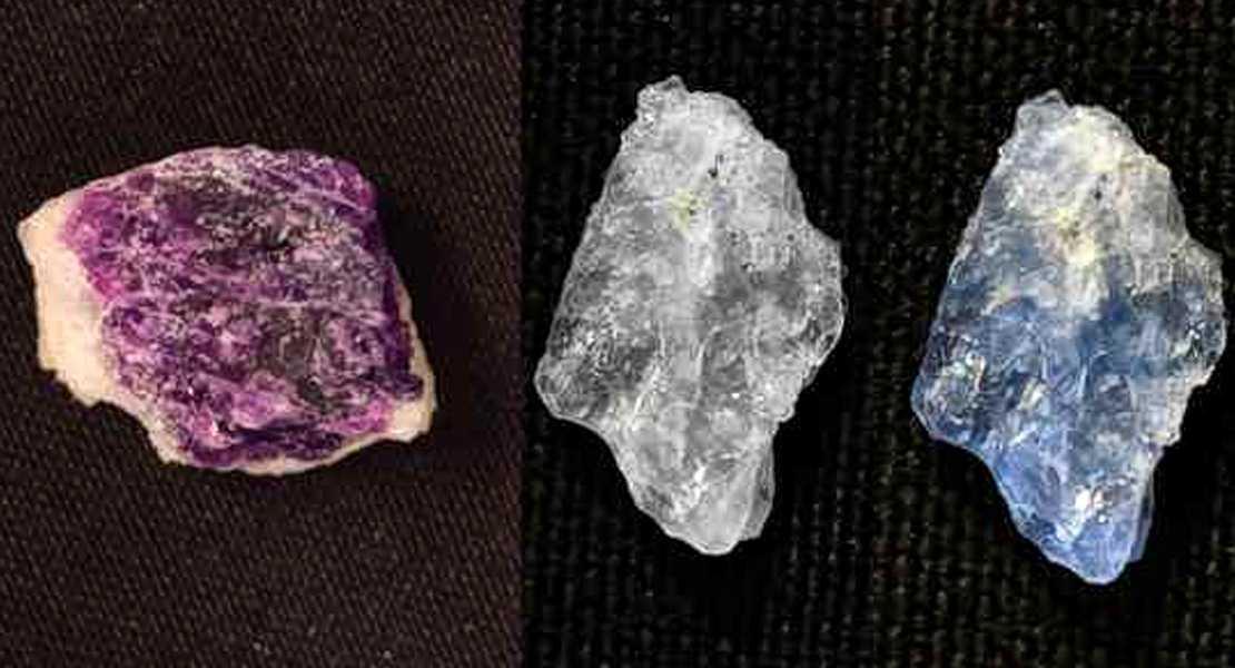 Minerali naturali che possono cambiare colore