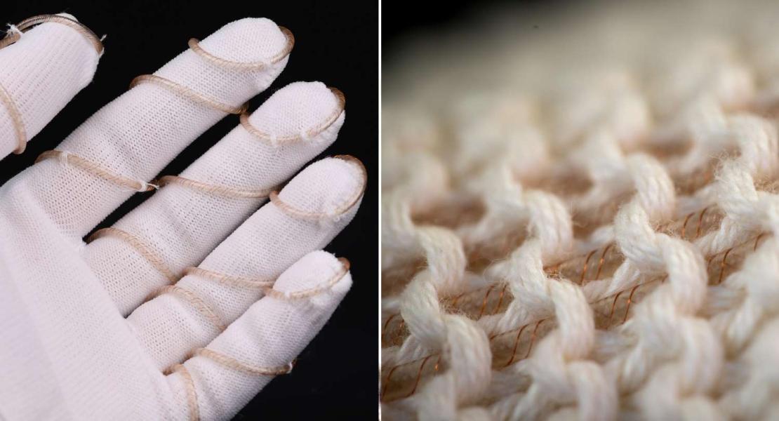 Pompe filiformi possono essere tessute nei vestiti