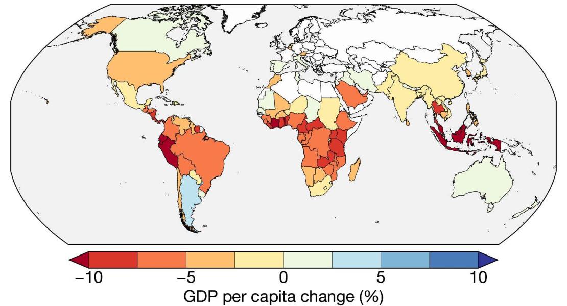 El Niño causerà all'economia globale danni ingentissimi