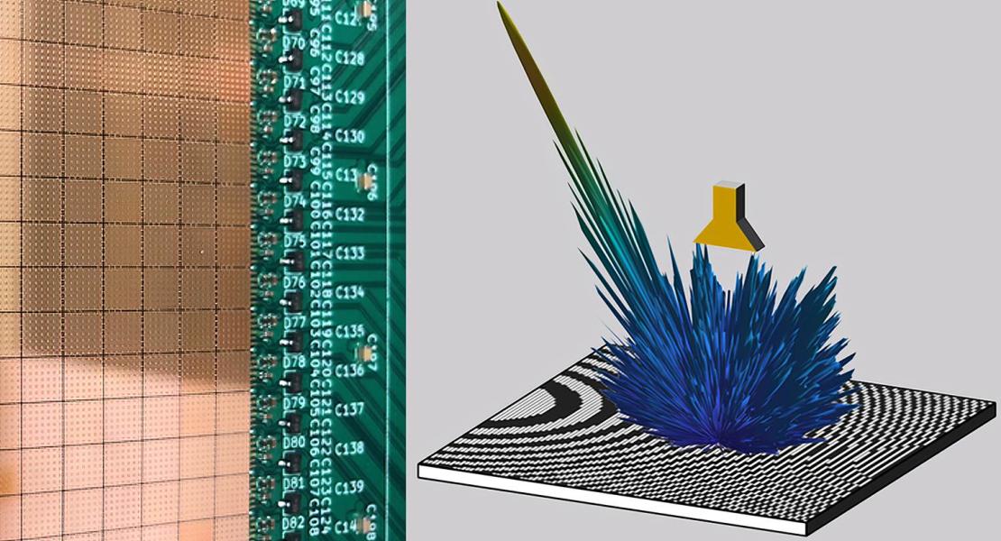 Dispositivo Reflecarray di piccole dimensioni