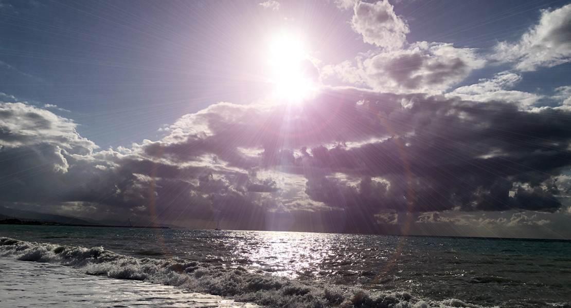 Tramonto, foto scattata in Sicilia (Mar Tirreno)