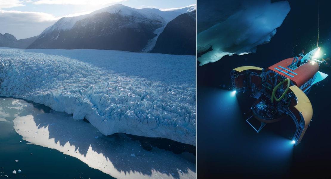 Esplorazioni glaciali sottomarine in Groenlandia
