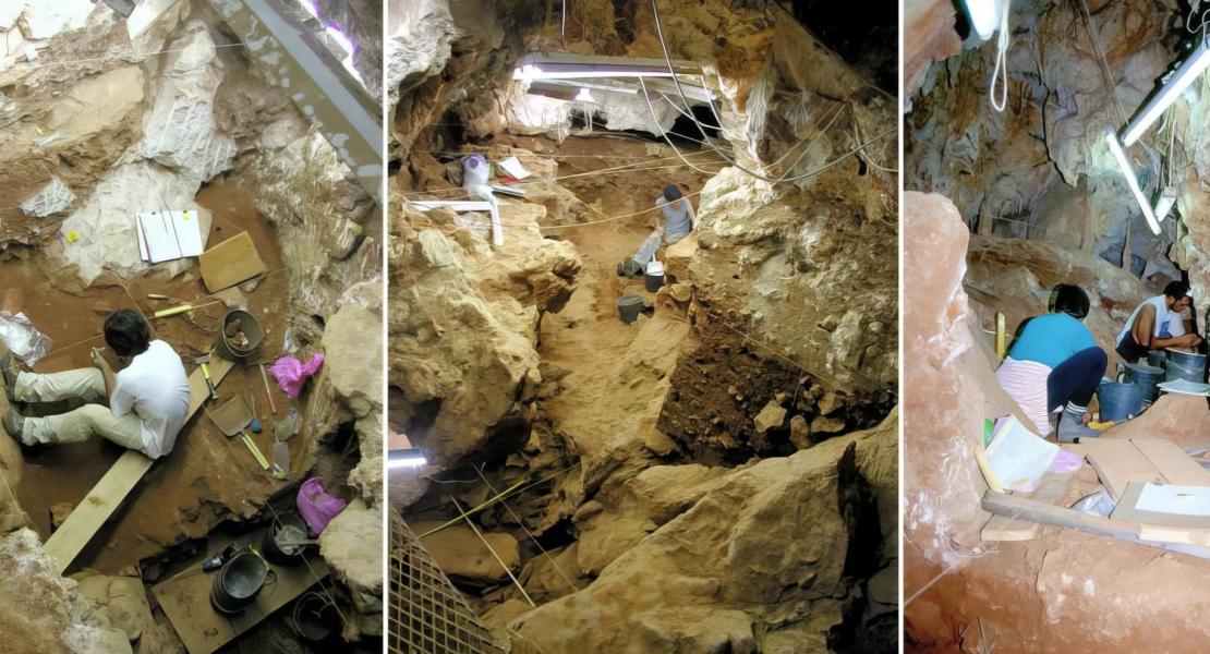 Scavi alla Gruta de Oliveira