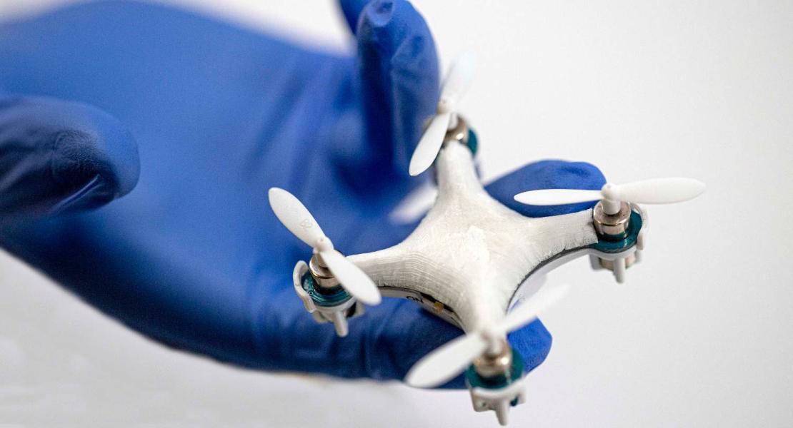 Un sensore incorporato in un drone