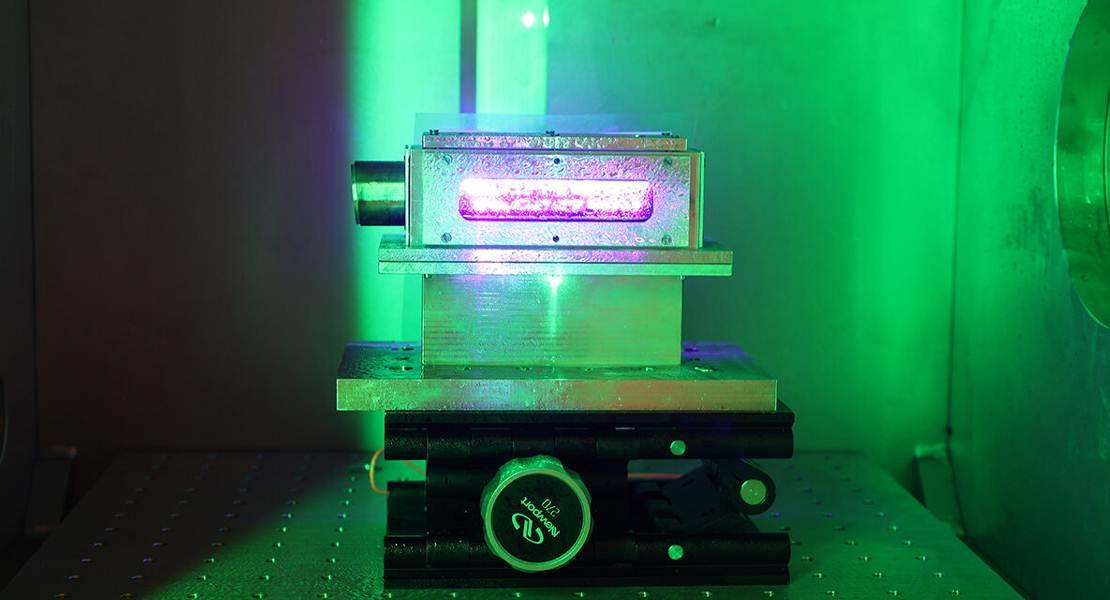 Componente chiave di un acceleratore laser wakefield