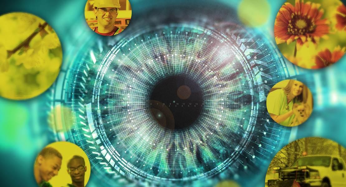 Un set di dati di immagini trasformate può essere utilizzato per simulare efficacemente la visione periferica in un modello di apprendimento automatico, migliorando le prestazioni di questi modelli nel rilevamento e nel riconoscimento di oggetti che si trovano di lato o nell'angolo di una scena.