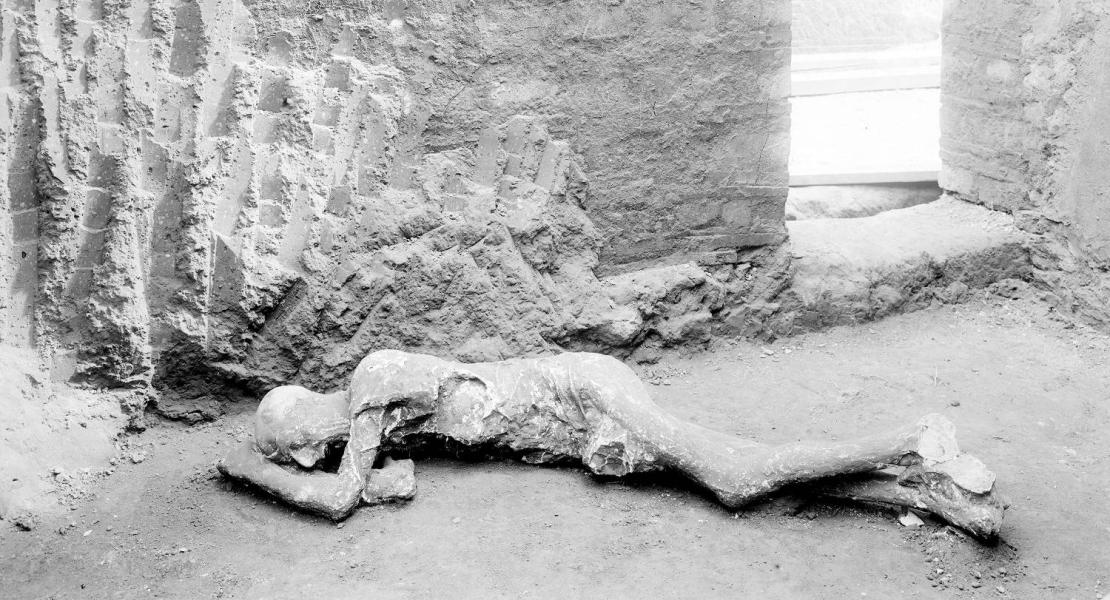 Calco n. 25 da Villa dei Misteri,  data di creazione 1929 (per gentile concessione del Parco archeologico di Pompei)
