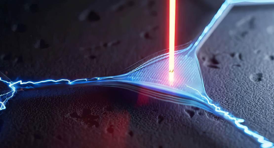 Risonatore nanomeccanico triangolare