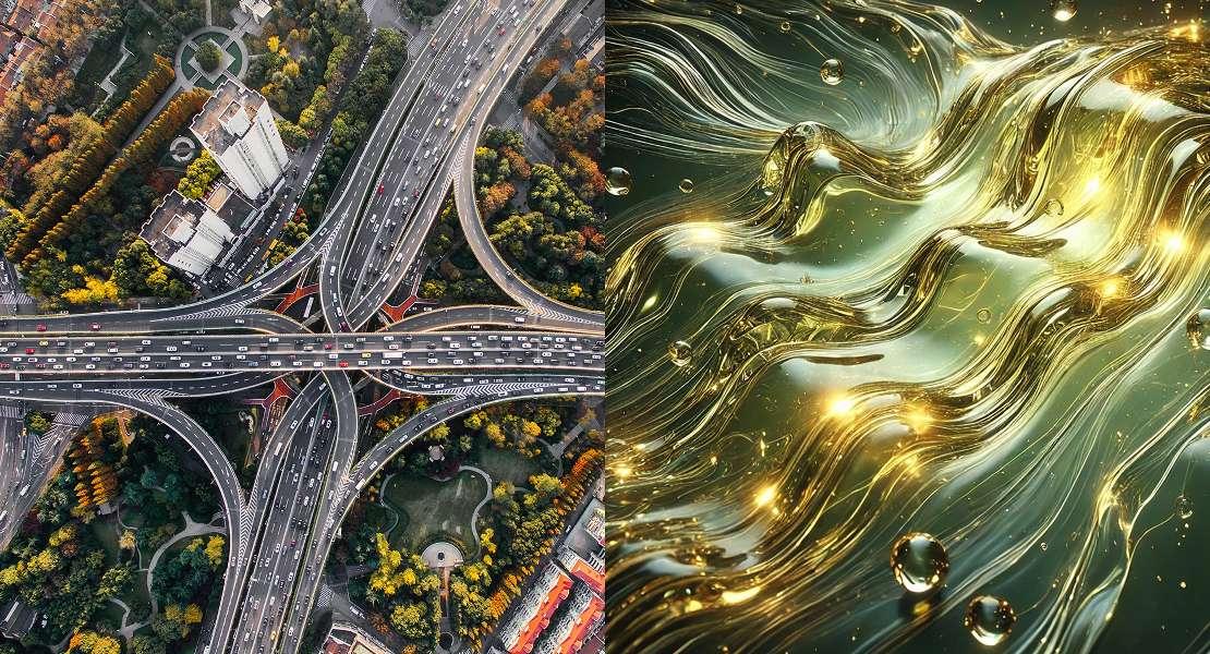 Dalle automobili in autostrada a un fluido viscoso come il petrolio, la nostra comprensione del comportamento degli elettroni sta cambiando grazie a nuove ricerche.