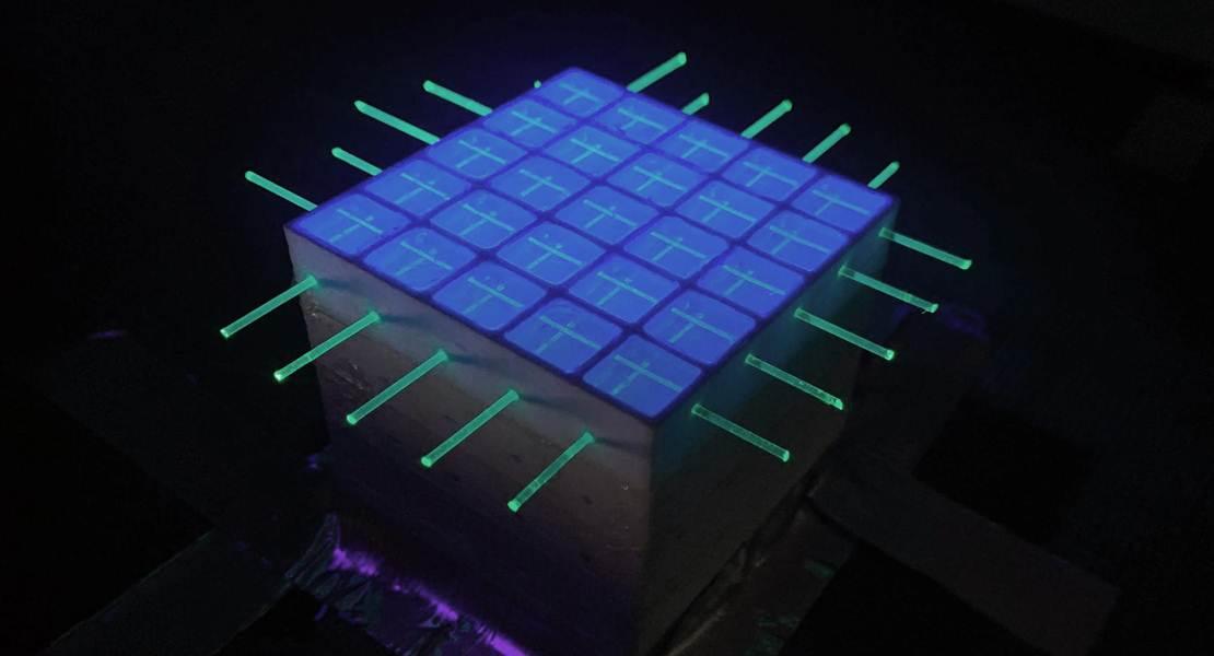Rilevatori di scintillatori di plastica su larga scala per esperimenti di fisica delle particelle.