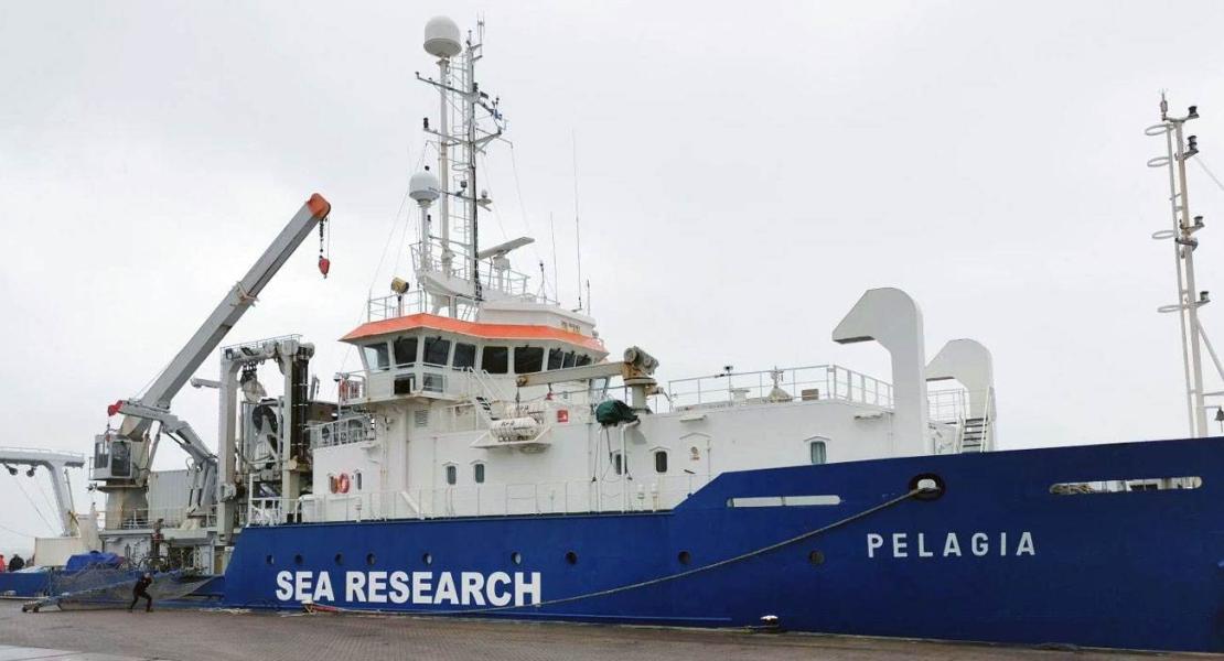 La nave di ricerca Pelagia