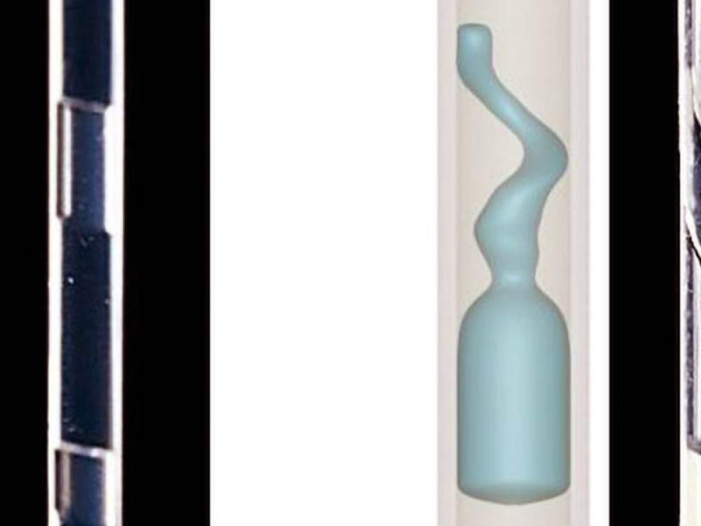 Acqua che scorre attraverso un tubo