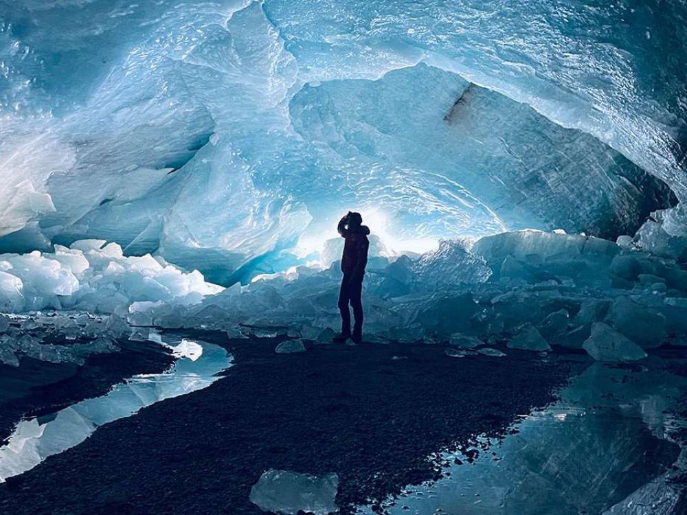 Ghiacciaio del Morteratsch in Svizzera