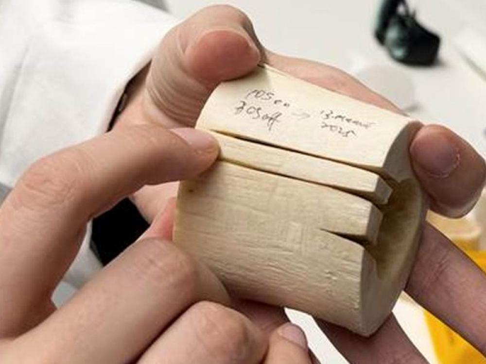 Osso tagliato dal laser