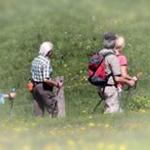 Gente che passeggia